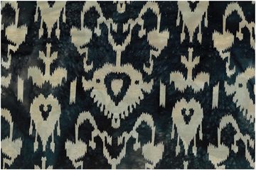 Batik Navy Hearts